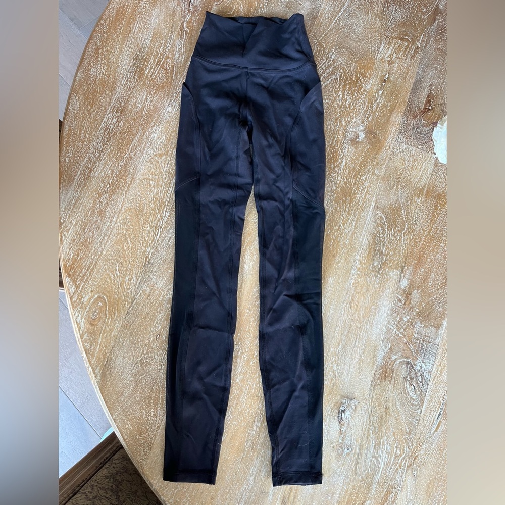 LULULEMON Black leggings, EUC, sz 2